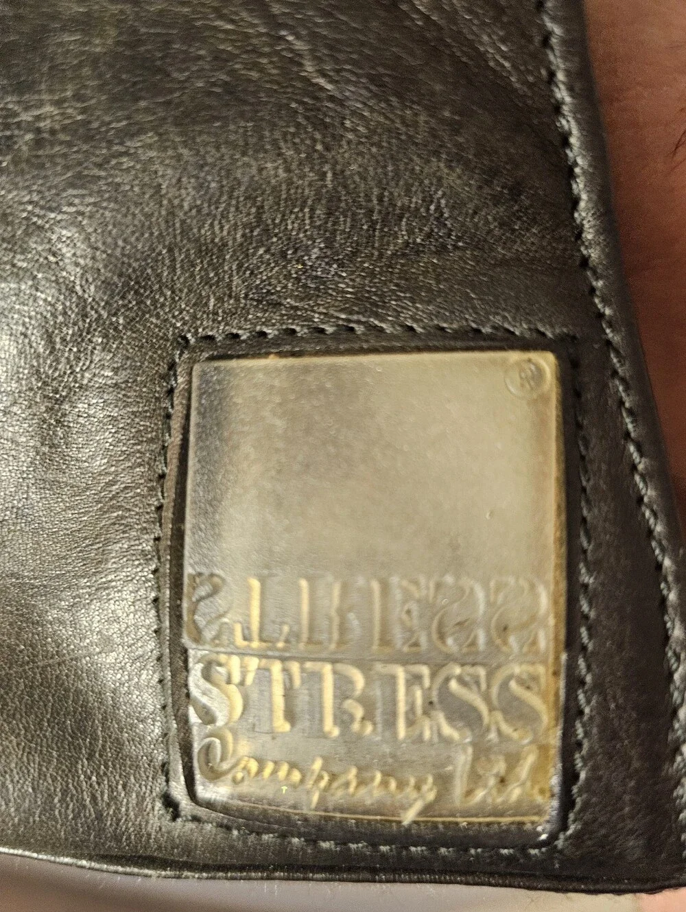 Stress Company Ltd. Italian Leather Business Bag